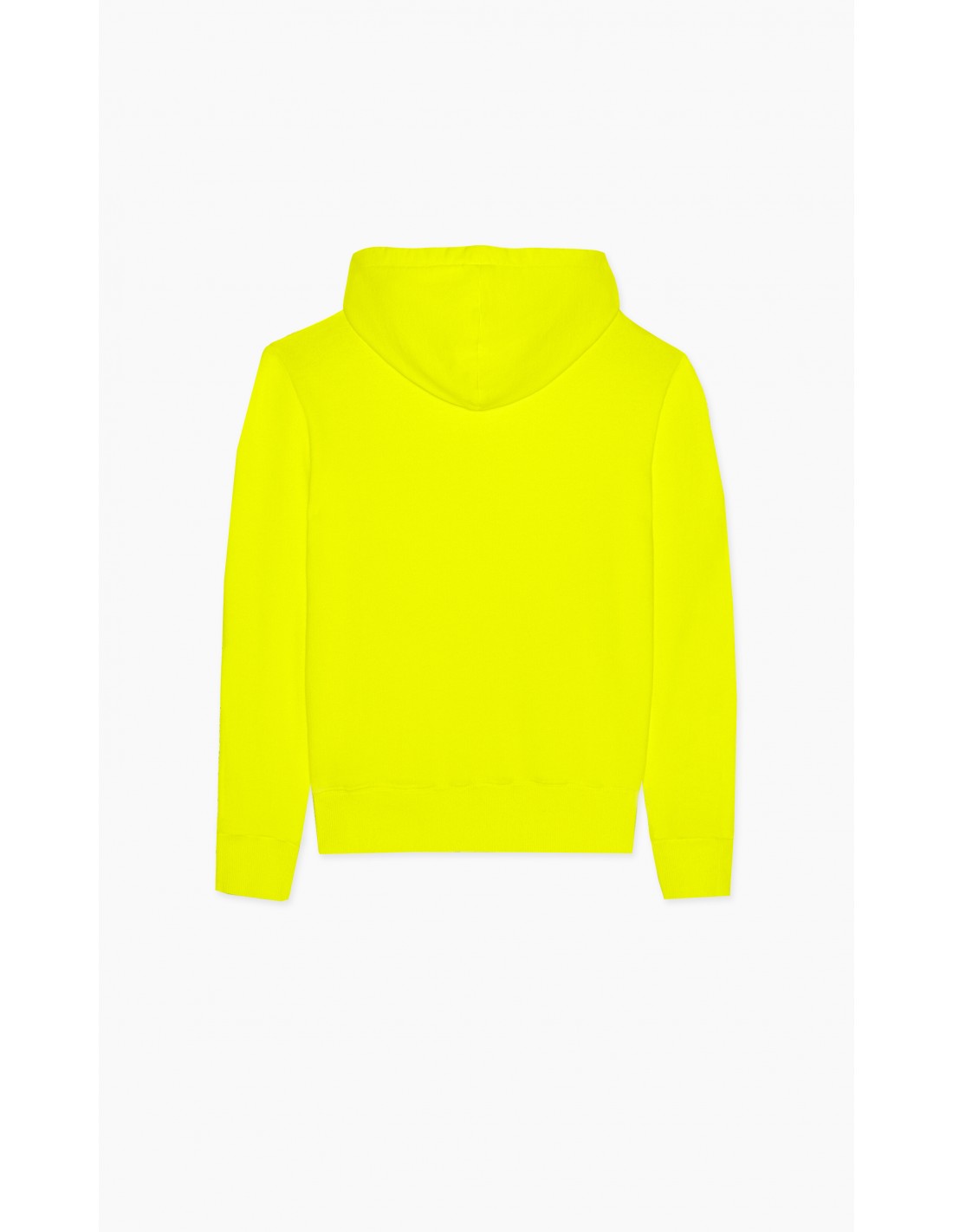 hoodie jaune fluo